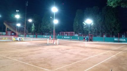 Los Andes mejoró todas sus canchas de tenis.