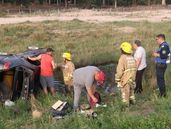 El accidente ocurrió en la Ruta 12.