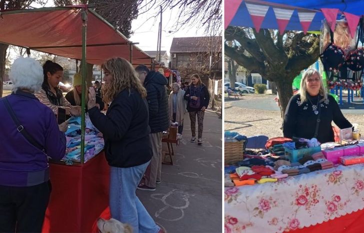 La feria es abierta para toda la comunidad lomense.