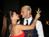 La China Suárez y Mauro Icardi.&nbsp;
