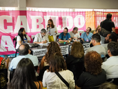 Trabajadores del Hospital Garrahan hicieron un Cabildo Abierto contra la reforma laboral. Trabajadores del Hospital Garrahan hicieron un Cabildo Abierto contra la reforma laboral.