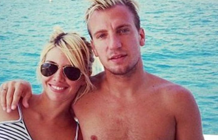 Wanda Nara y Maxi López, en otros tiempos.