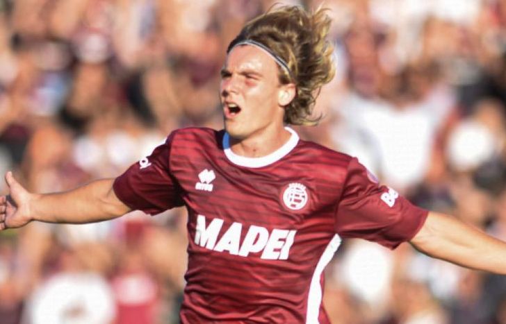 Pedro de la Vega, la figura de Lanús en la goleada sobre Rosario Central.