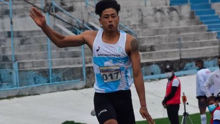 Joel terminó con una marca de 7.21mts.