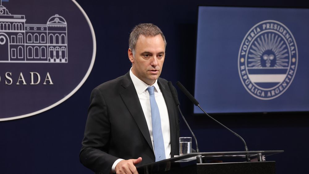 Manuel Adorni, jefe de Gabinete de Milei. Manuel Adorni, jefe de Gabinete de Milei.