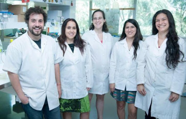 El equipo de trabajo encabezado por Juliana Cassataro.