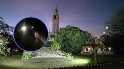 La mujer apareció caminando sola en la ruta en Coronel Rosales.