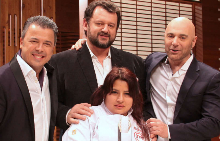 De los tiempos de Masterchef, cuando fue ganadora.