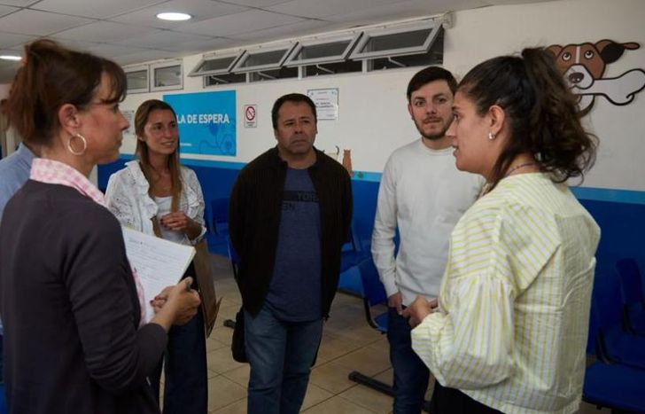 La Defensoría visitó el Hospital Municipal de Mascotas de Lomas.