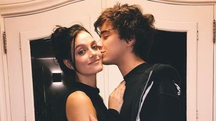 Orina Sabatini y Julián Serrano, en otros tiempos.