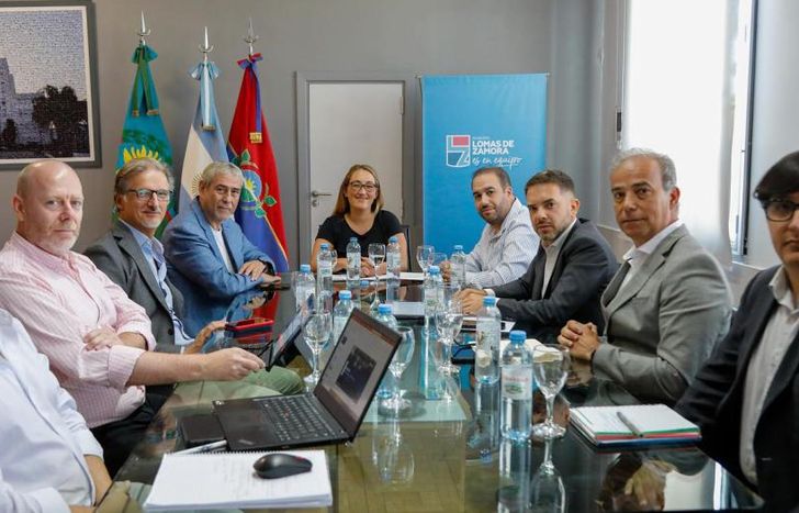 Hubo una reunión en el Municipio.