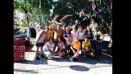 El equipo de la ONG que se dedica a ayudar a más de 10 entidades.
