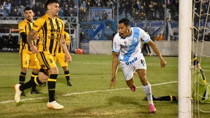 Emanuel Ibáñez fijó el objetivo del Celeste.