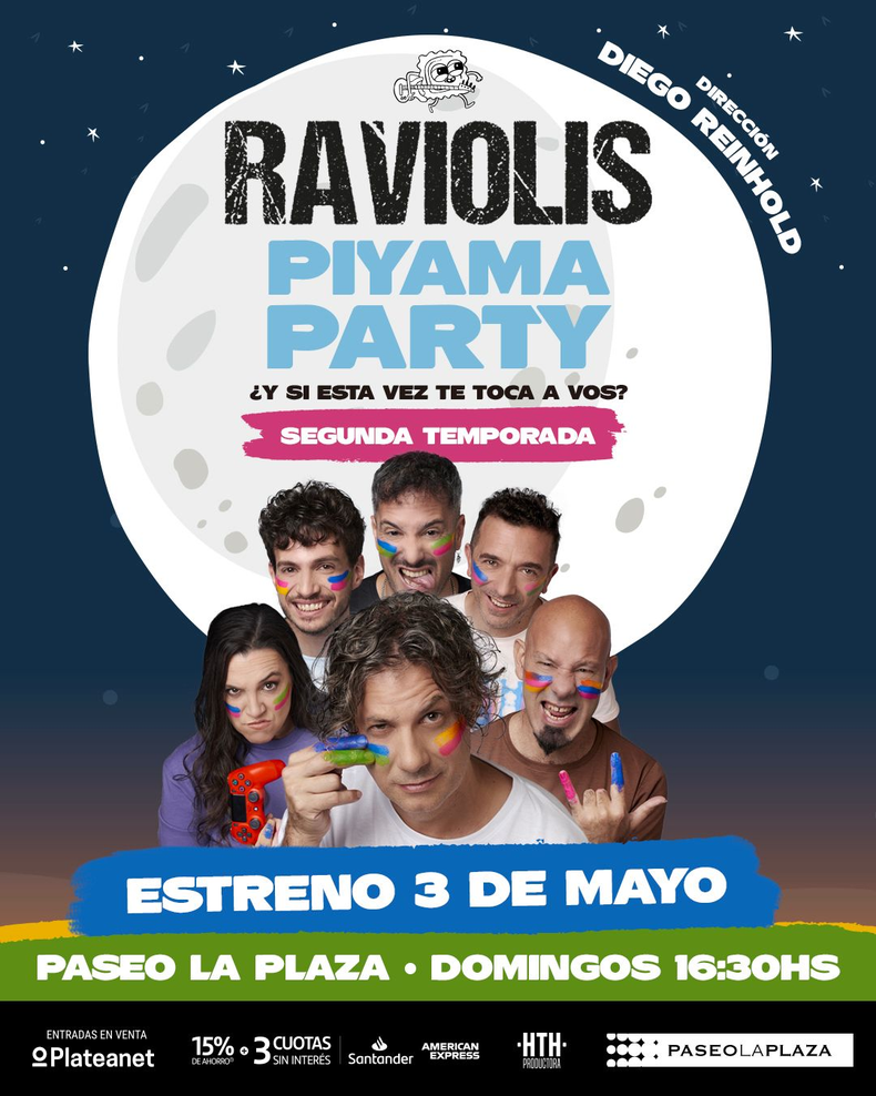 Los Raviolis vuelven a escena. 