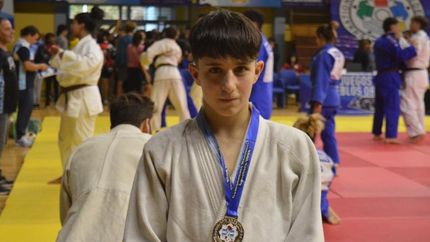 Ignacio Makaruk sumó otra medalla en Judo.