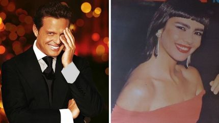 Luis Miguel y Susana Romero.&nbsp;