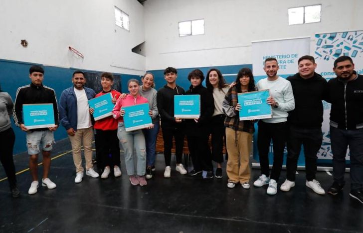 Encuentro en la Secundaria N°41 de Turdera.