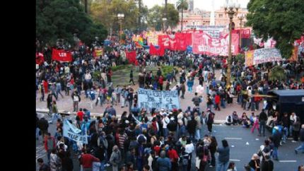 en distintos puntos de la ciudad habrá diferentes movilizaciones.