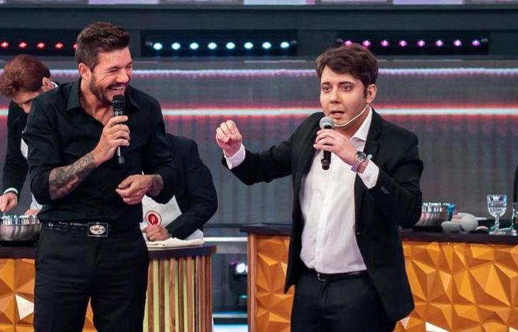 Iván, con todo su humor, hizo su debut en el programa de Tinelli.