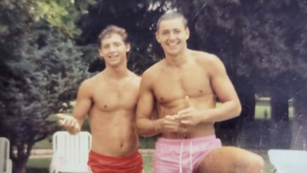 Adrián Suár y Gustavo Bermúdez, en otros tiempos. Adrián Suár y Gustavo Bermúdez, en otros tiempos.