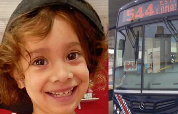 Desirée murió tras ser atropellada por un colectivo de la línea 544.