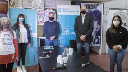 El acto fue transmitido por streaming esta tarde.