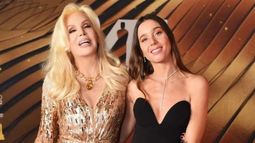 Susana Giménez y nieta Lucía Velasco.
