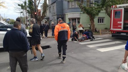 Hubo un amplio operativo de asistencia en la zona.