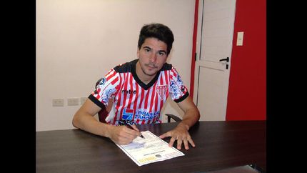 Estoy muy contento por venir a un equipo importante de Buenos Aires, señaló el delantero.