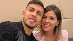 Leandro Paredes y Camila Galante agrandaron la familia.