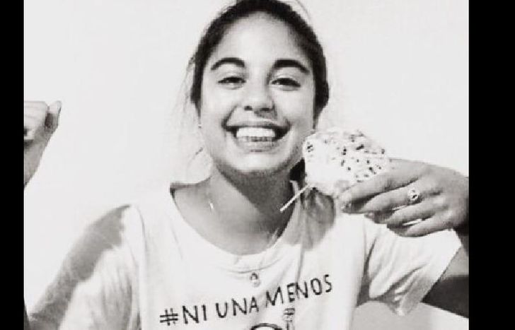 en homenaje a la joven de 21 años asesinada en Gueleguay en abril de 2017.