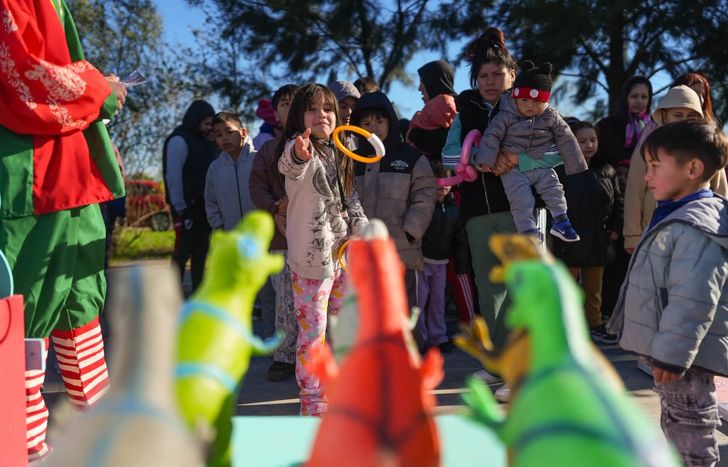 Emoción y risas: lo que dejó el primer finde del Mes de la Niñez en Lomas.
