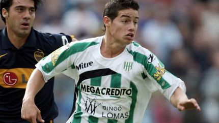 James deslumbró en Banfield y llevó su talento a Europa.