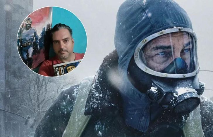 Román personificó a uno de los civiles que lucha contra los invasores.