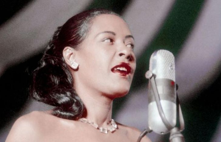 La cantante, en su juventud.