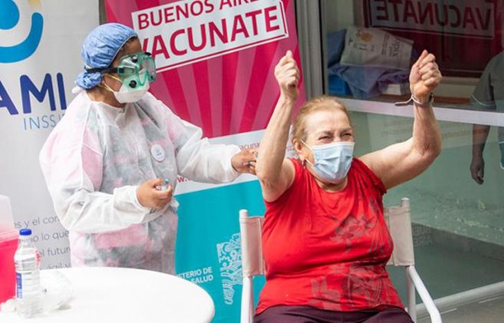 Difundieron las estadísticas de los grupos vacunados.