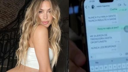 recien separada de tinelli, milett figueroa se la agarro con lam: que paso