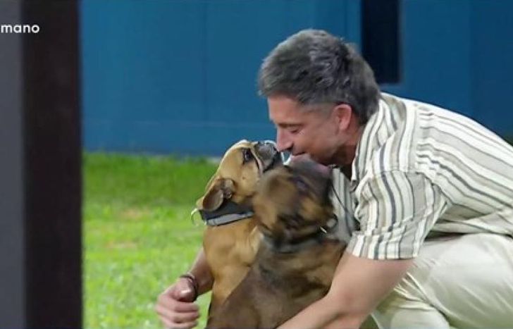 Devi con Jaime y Bartolo en Gran Hermano.