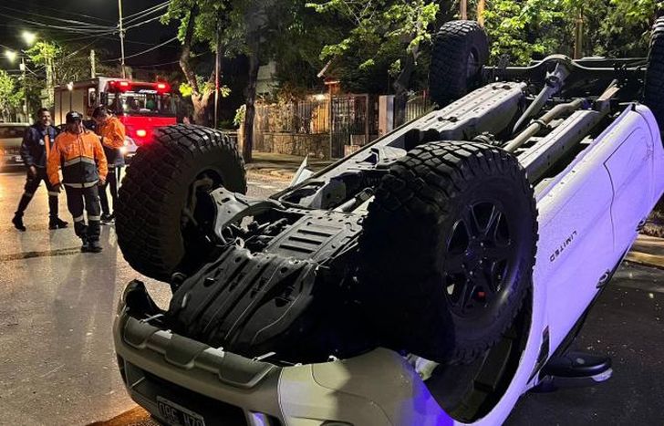 En la intersección de Alem y Grigera, Banfield.