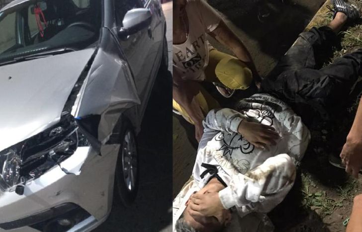 Sucedió el domingo.