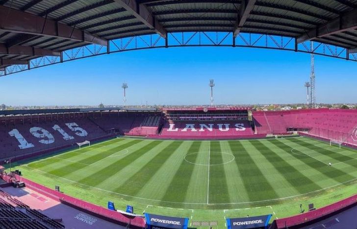 Dura sanción de APREVIDE al estadio de Lanús.