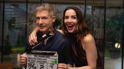 Adrián Suar y Natalia Oreiro, juntos.&nbsp;