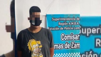 El detenido.