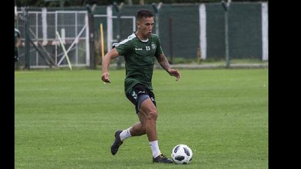 El volante se está recuperando de una rotura de ligamentos.