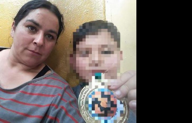 Fue quemada por su expareja.