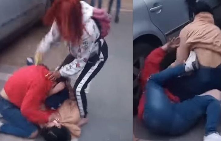 La pelea ocurrió en Banfield Oeste y quedó filmada.