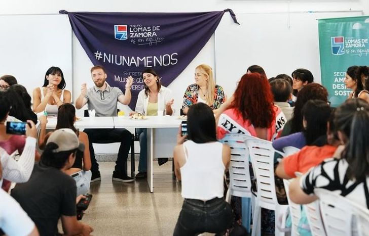 Hicieron el cierre de año del programa junto a vecinas y referentas.