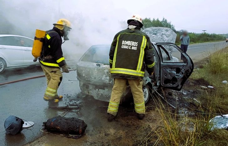 Son de Lomas de Zamora y se accidentaron en la ruta.