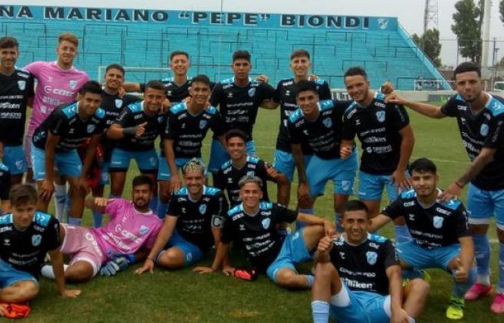 El festejo de los Gasoleros que golearon a Atlanta.