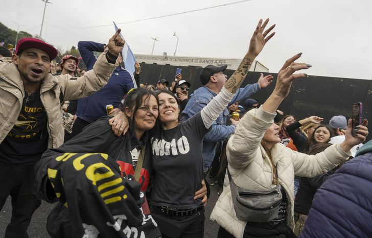 La despedida del Indio Solari en Avellaneda.